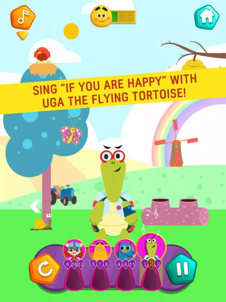 KinToons - Nursery Rhyme DJ iPad  Screenshots